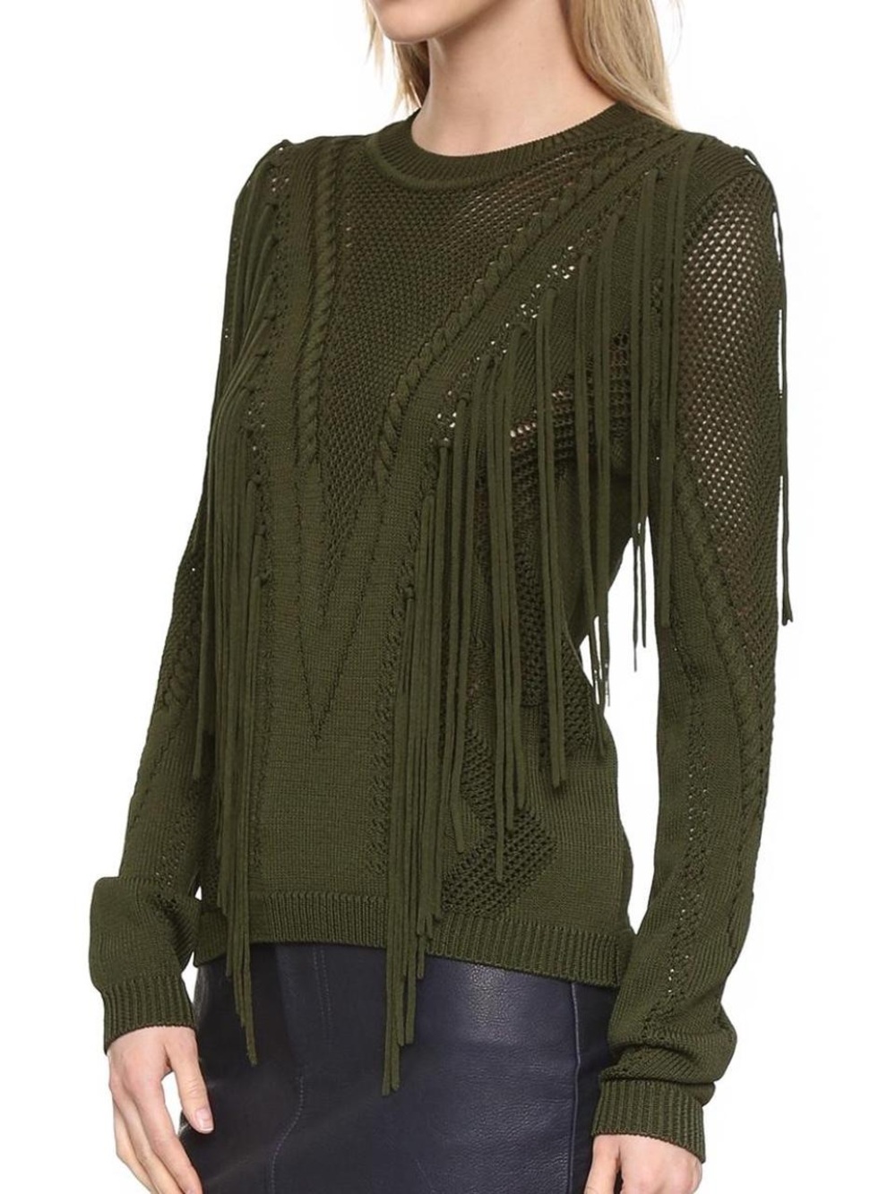 Ronny Kobo Women's Green/ Khaki sz SMALL